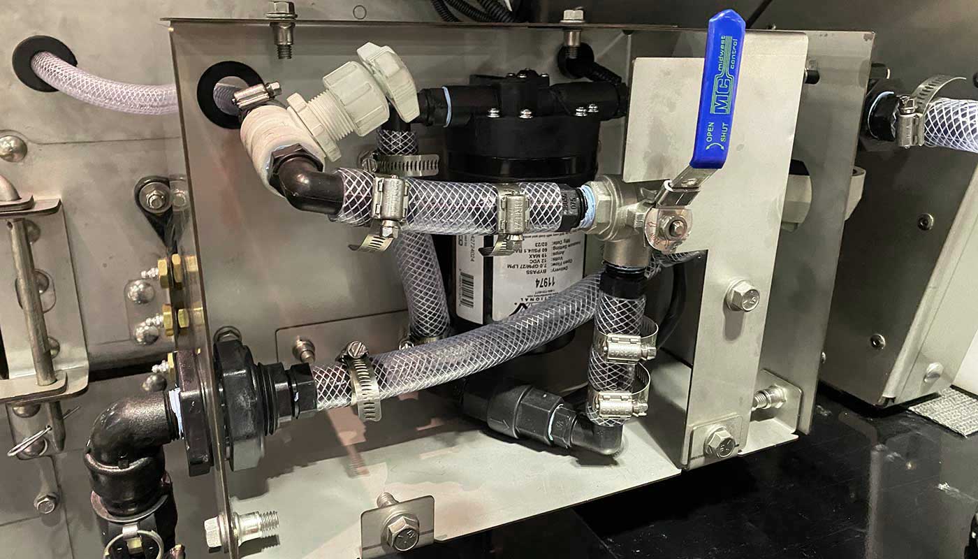 12 volt motor for TEMPEST trilogy defense