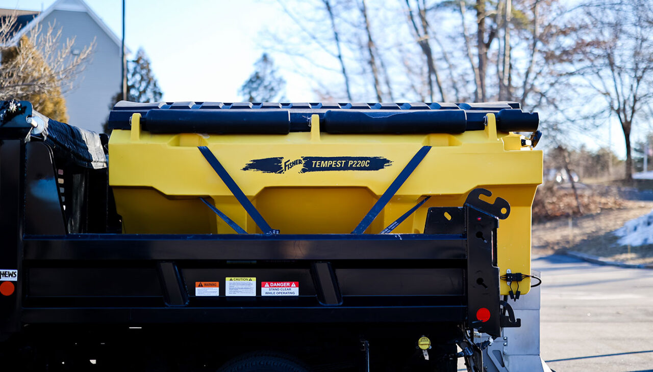 fisher tempest poly hopper